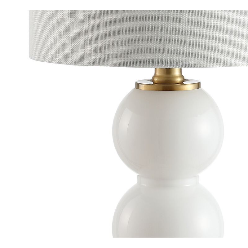February Glassmetal LED Table Lamp