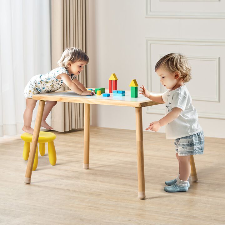 Kids Sensory Activity Table with Non Slip Feet Drawing Study Table