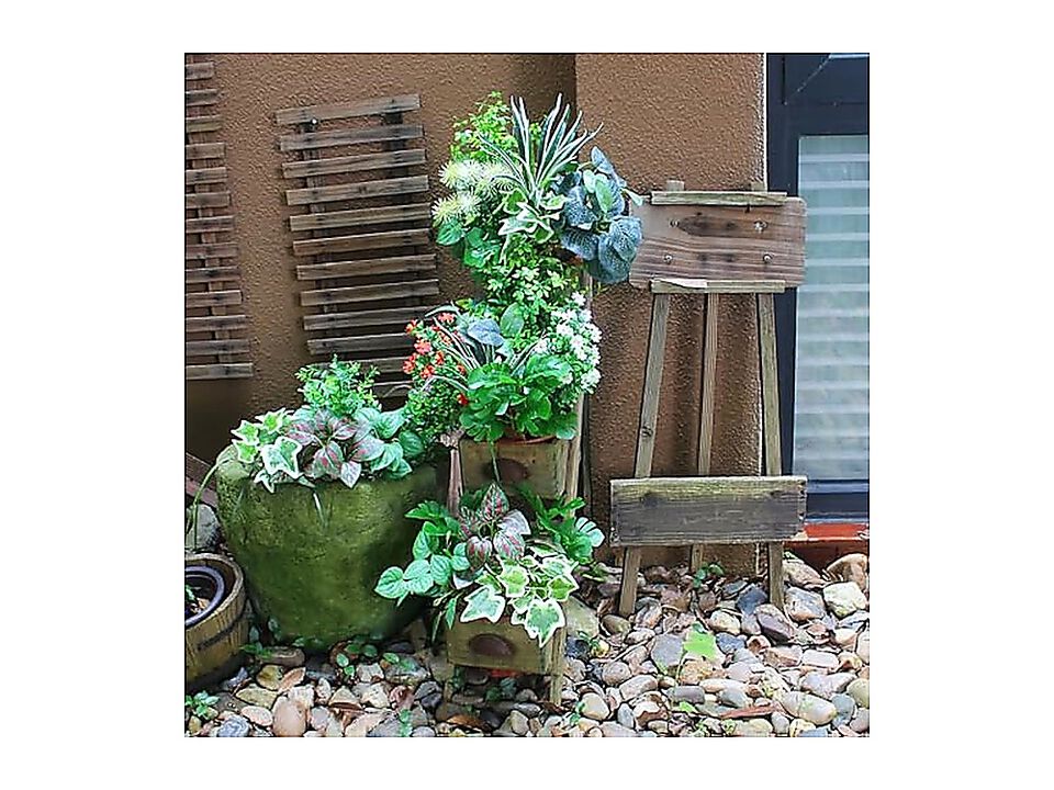 25 Pack Outdoor Artificial Boxwood Stems Plant UV Resistant Fake Plants Faux