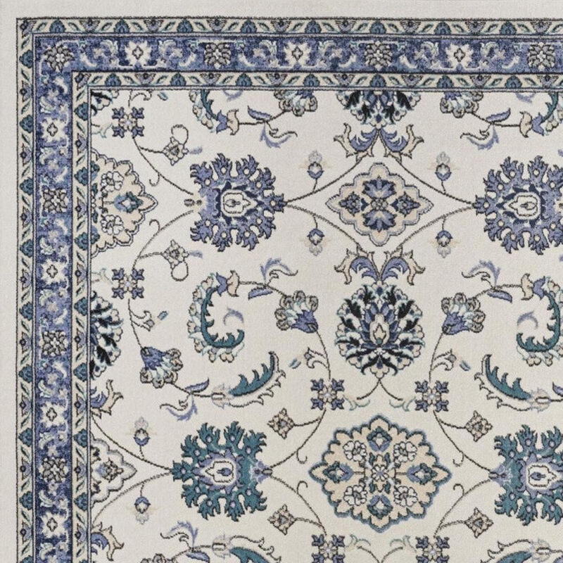 HomeRoots Floral Indoor Outdoor Area Rug image number 3