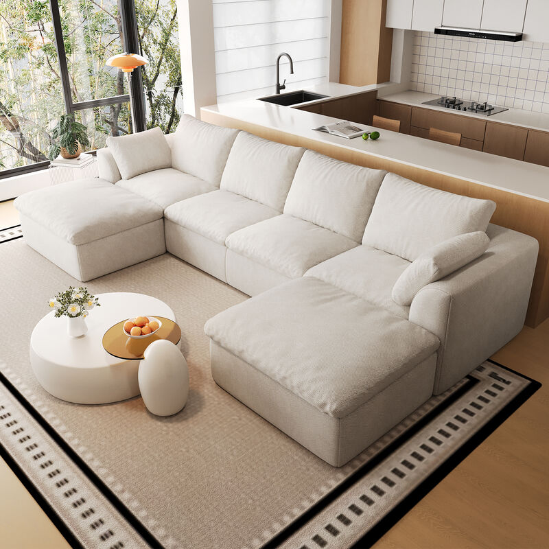 Klak Modular Compressed Sectional Couch image number 2