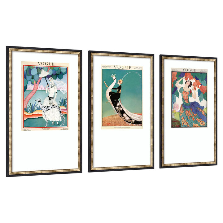 Vintage Fashion Covers 3 Piece