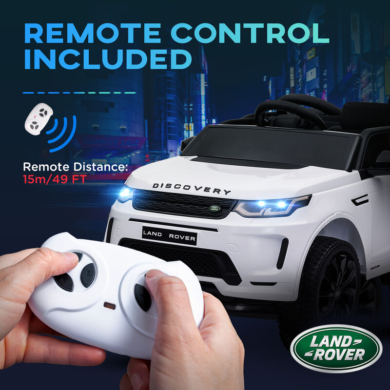 BreeBe Land Rover Discovery Sport Licensed 12V Kids Ride on Car with Remote Control Soft Start, LED Lights image number 6