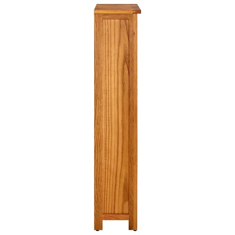 Bookcase Natural Oak Solid Oak Wood Standard Bookcase