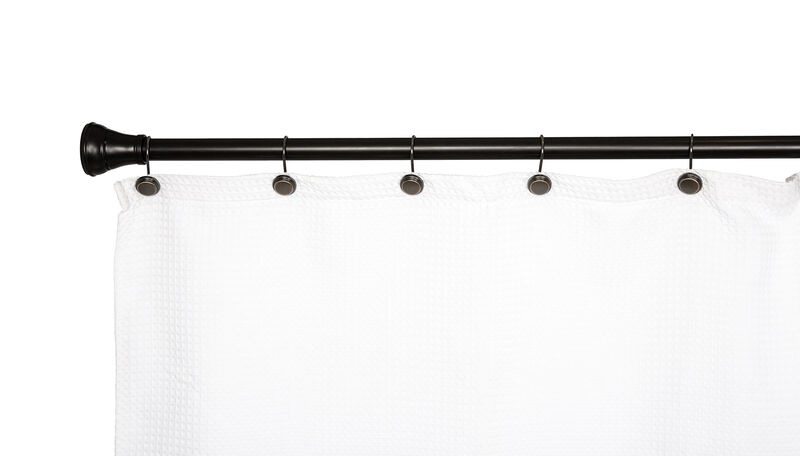 Utopia Alley Rust-Resistant Metal Shower Curtain Hooks, Decorative Round Base Design - Set of 12 image number 5