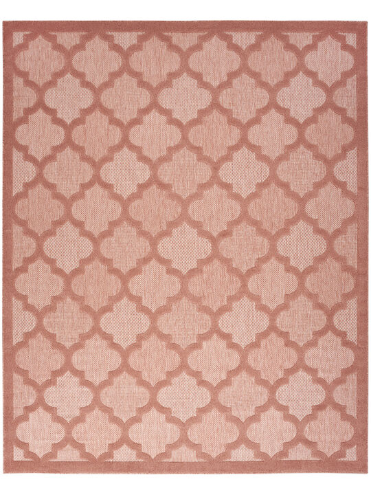 Easy Care NES01 Coral/Orange 9' x 12' Rug