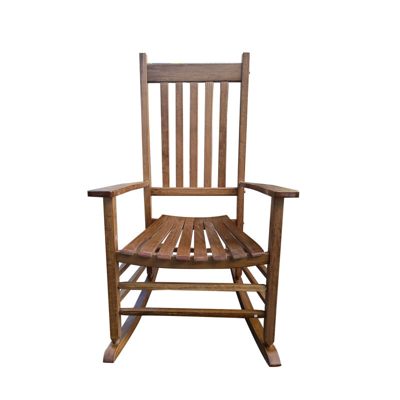 Streamdale Balcony Porch Adult Rocking Chair Brown image number 0