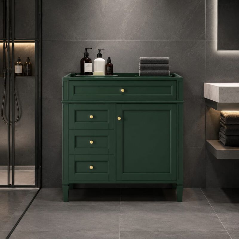 36" Bathroom Vanity Without Top Sink image number 3