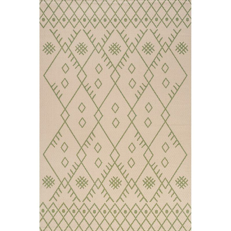 Boho Moroccan Indoor/Outdoor Area Rug