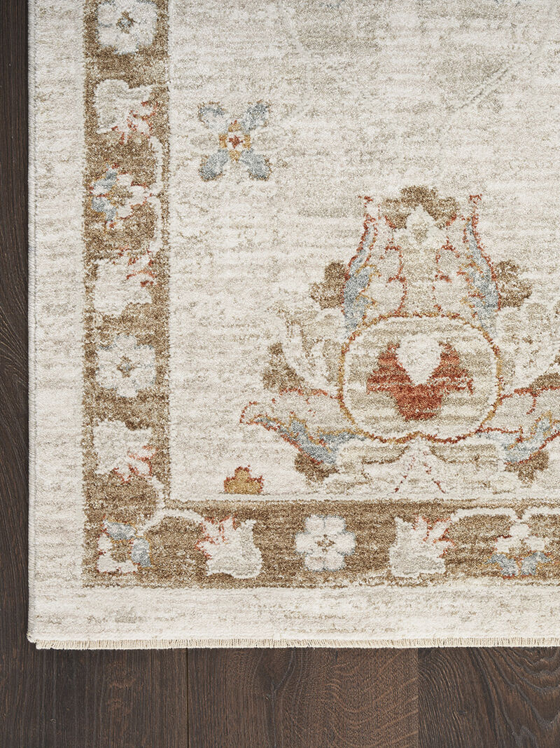 Infinite IFT04 Ivory 2'3" x 10'2" Rug