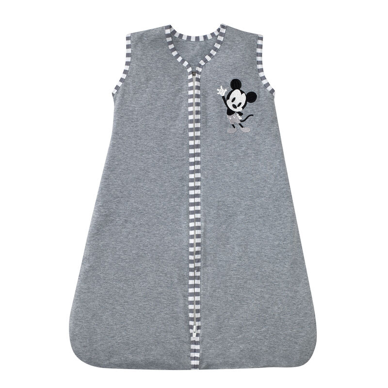 Disney Baby Mickey Mouse Gray/Yellow 4-Piece Crib Bedding Set by Lambs & Ivy