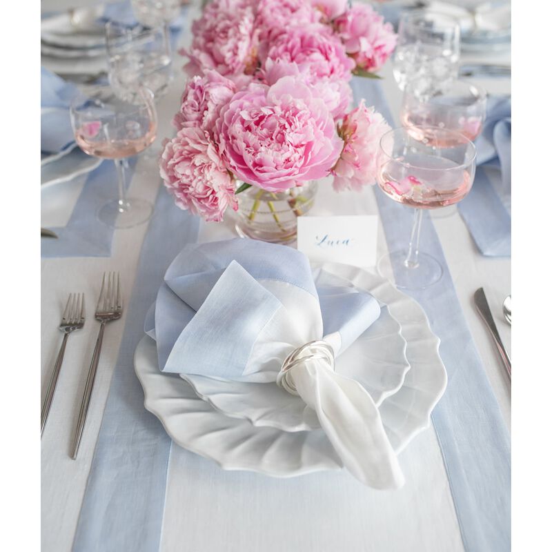 Solino Home 100% Pure Linen Table Runner - Contempo