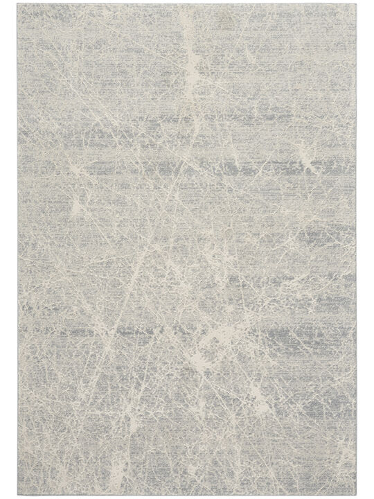 Exhale EXL02 Ivory/Gray 3'11" x 5'11" Rug