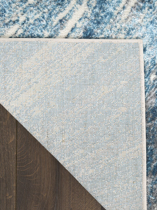 Ambiance AMI01 Blue/Silver 3'11" x 5'11" Rug