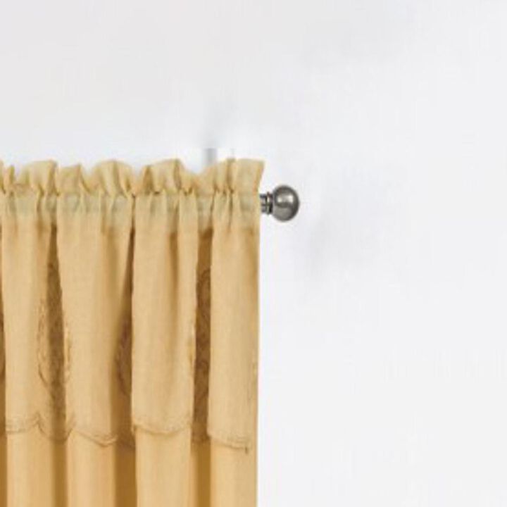 RT Designers Collection Jayla Stylish & Premium Embroidered Curtain Panel