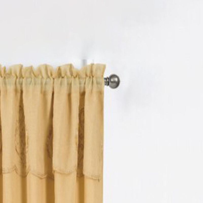 RT Designers Collection Jayla Stylish & Premium Embroidered Curtain Panel