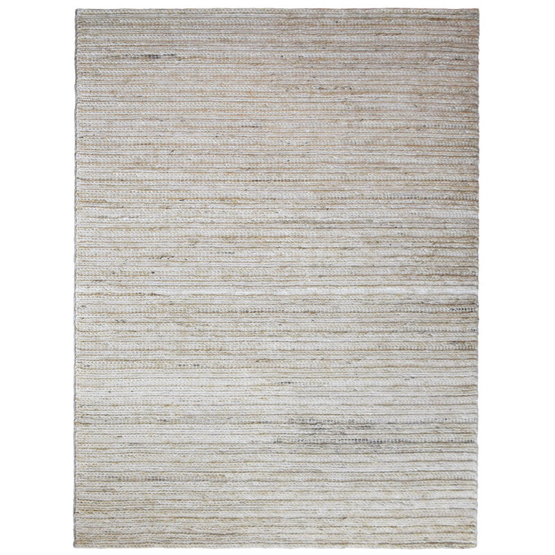 HAND KNOTTED SUMAK JUTE ECO-FRIENDLY Contemporary AREA RUGS  - Rectangle Contemporary, High Pile, Natural Fiber, Outdoor Indoor Handmade Area Rugs for Living Room (J00012) image number 0