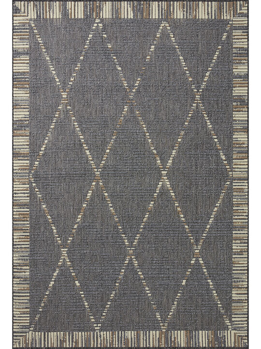 Rainier RAI09 Slate/Multi 3'11" x 5'11" Rug