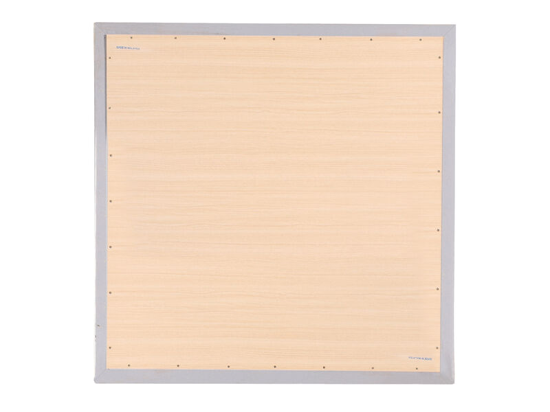 Lorana 38 in. x 38 in. Modern Square Framed Dresser Mirror