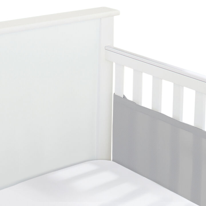 Breathable Mesh Crib Liner — Classic Collection — Fits Full-Size Solid End Cribs Only