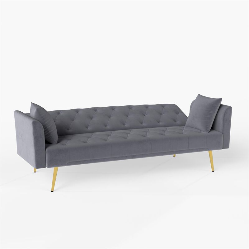 Limpis 72 inch foldable sleeper sofa image number 3
