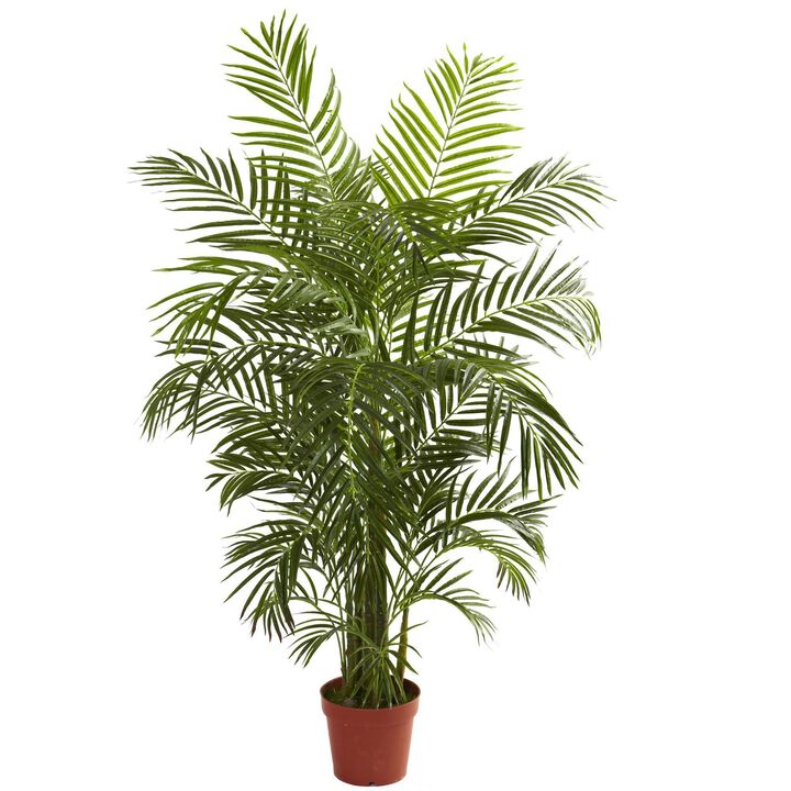 Nearly Natural 4.5-ft Areca Palm UV Resistant x 8 w/837 Lvs (Indoor/Outdoor)