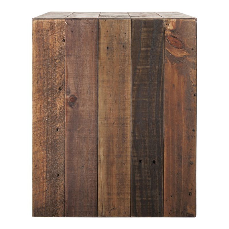 Starlight Canyon Home Vintage Wood Bench, Sturdy Entry Way Bench with Antique Finish image number 3