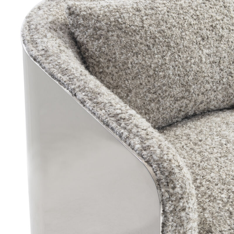 Anastasia Fabric Swivel Chair image number 4