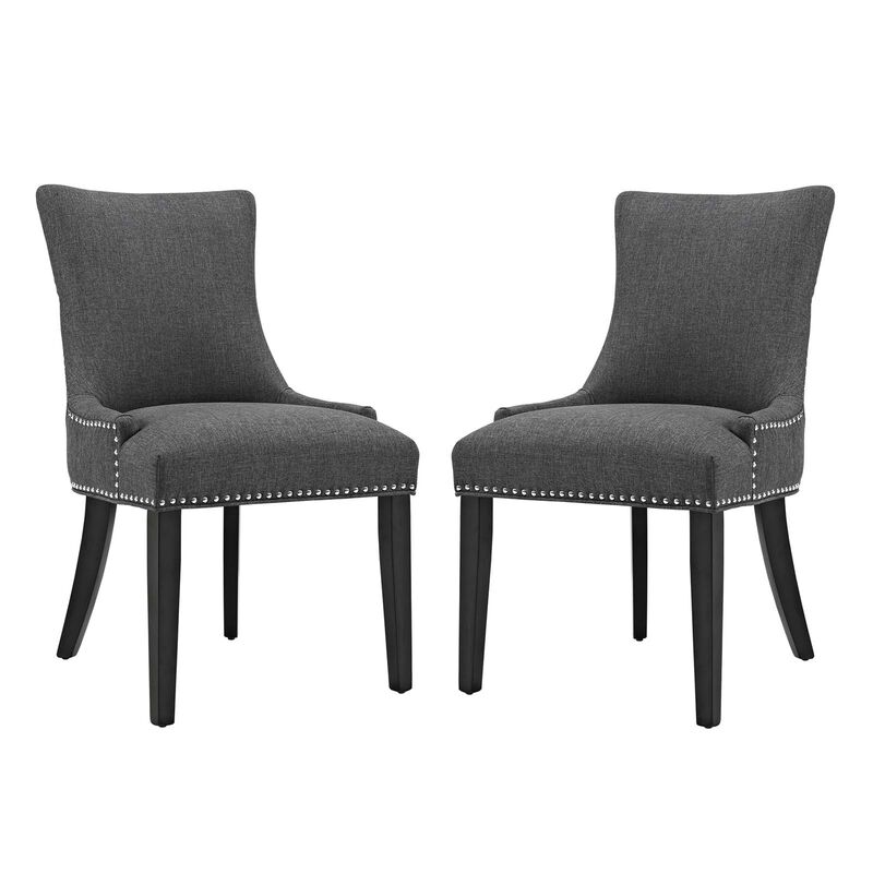 Marquis Dining Side Chair Fabric Set of 2 image number 0