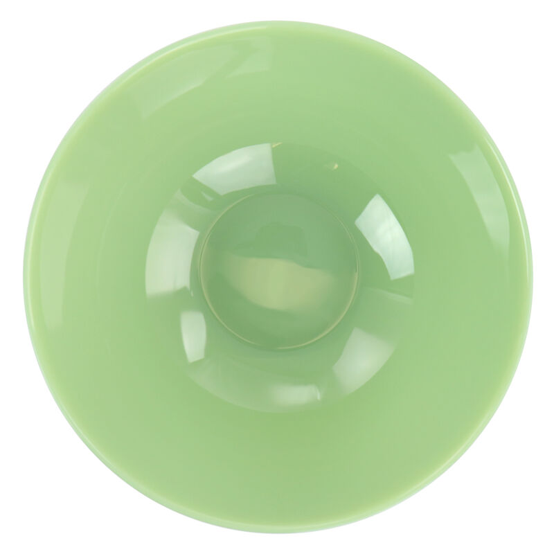 Martha Stewart 2 Piece 10 Inch Jadeite Glass Serving Bowl Set in Jade Green image number 4