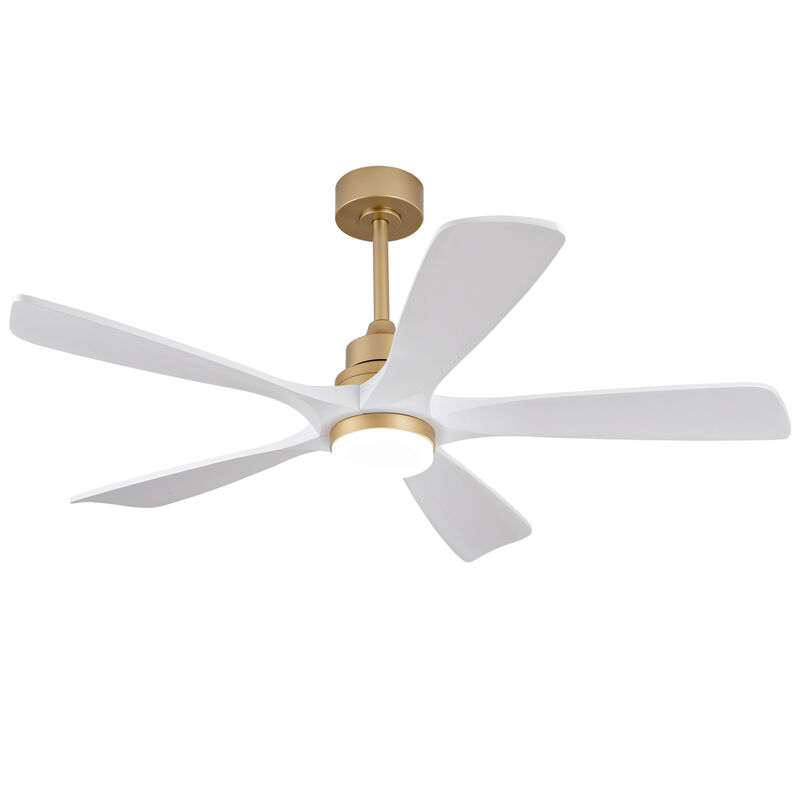 ELEMENT ACE 52-Inch Indoor Ceiling Fan With Dimmable LED Light and Remote Control for Quiet Air Circulation image number 6