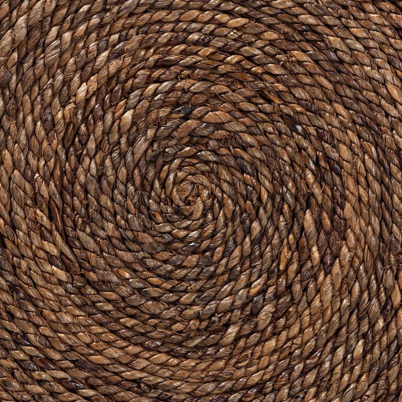 bali & pari Verino Bohemian Natural Seagrass End Table