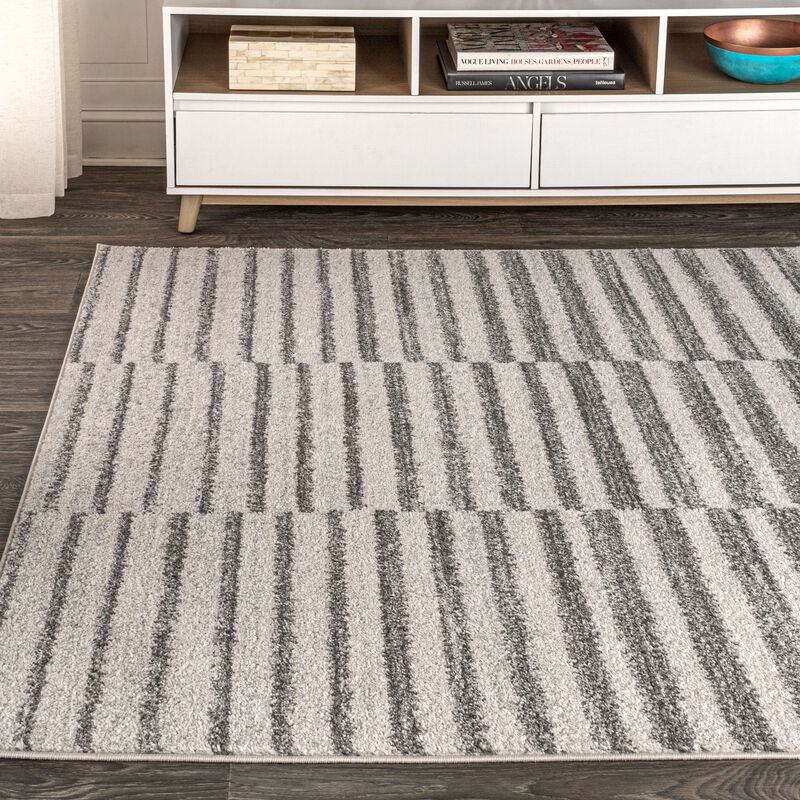 Lyla Offset Stripe Area Rug