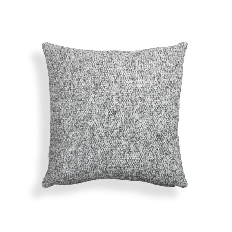 Poh Washed Grey Boucle 16" Square Accent Pillow image number 0