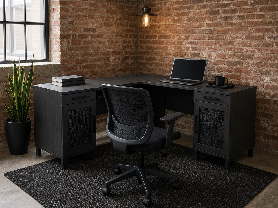 Tiffin Line L-Shaped Desk