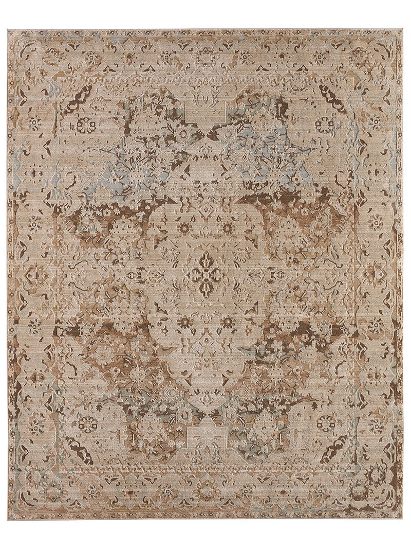 Patterned Silence Emery Gray 8'6" x 12' Rug image number 0