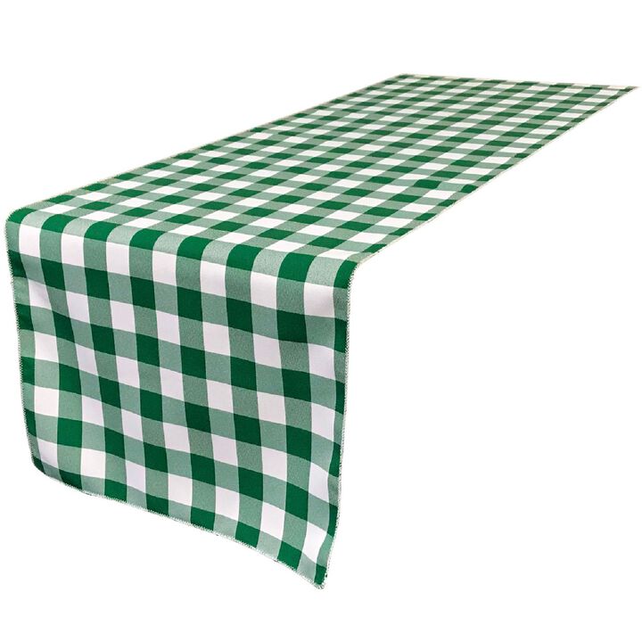 Classic Checkered Table Runner for Kitchen and Dining Table Decoration