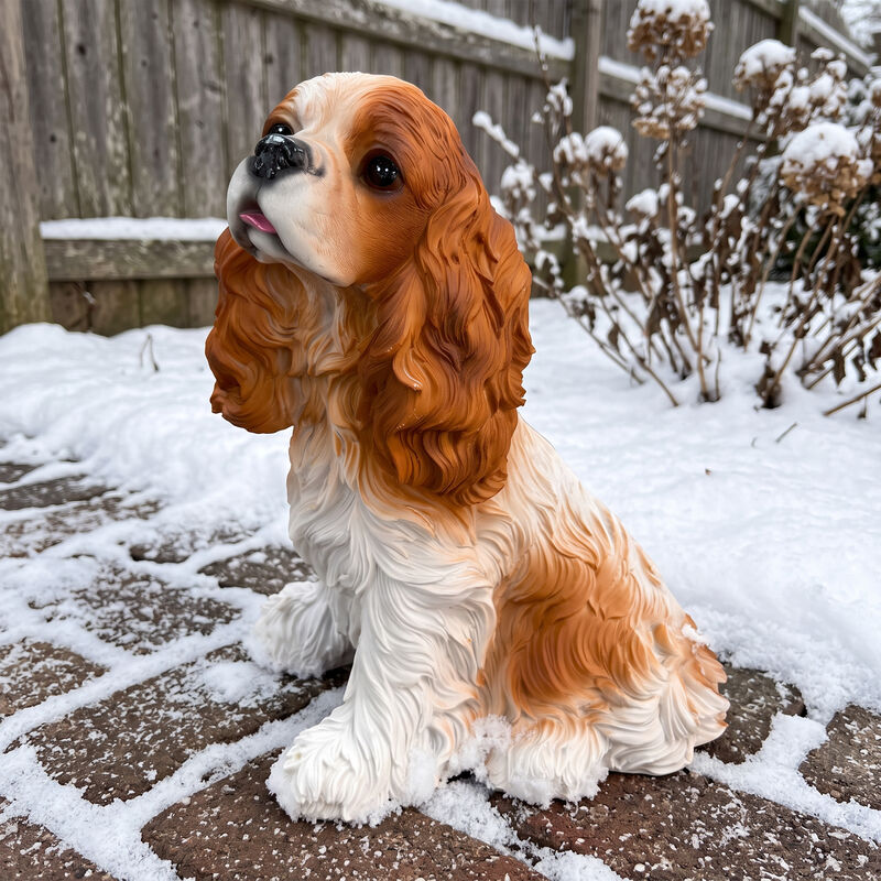 Laxgat Charlie the Beagle Garden Statue image number 2