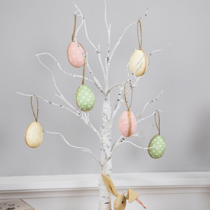 Easter Egg Hanging Decorations - 5.75" - Set of 6