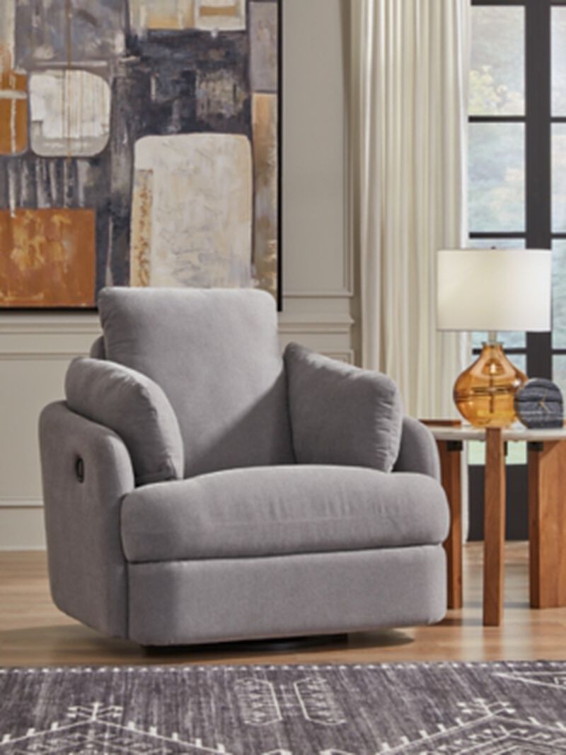 Modmax Performance Fabric Swivel Glider Recliner image number 1