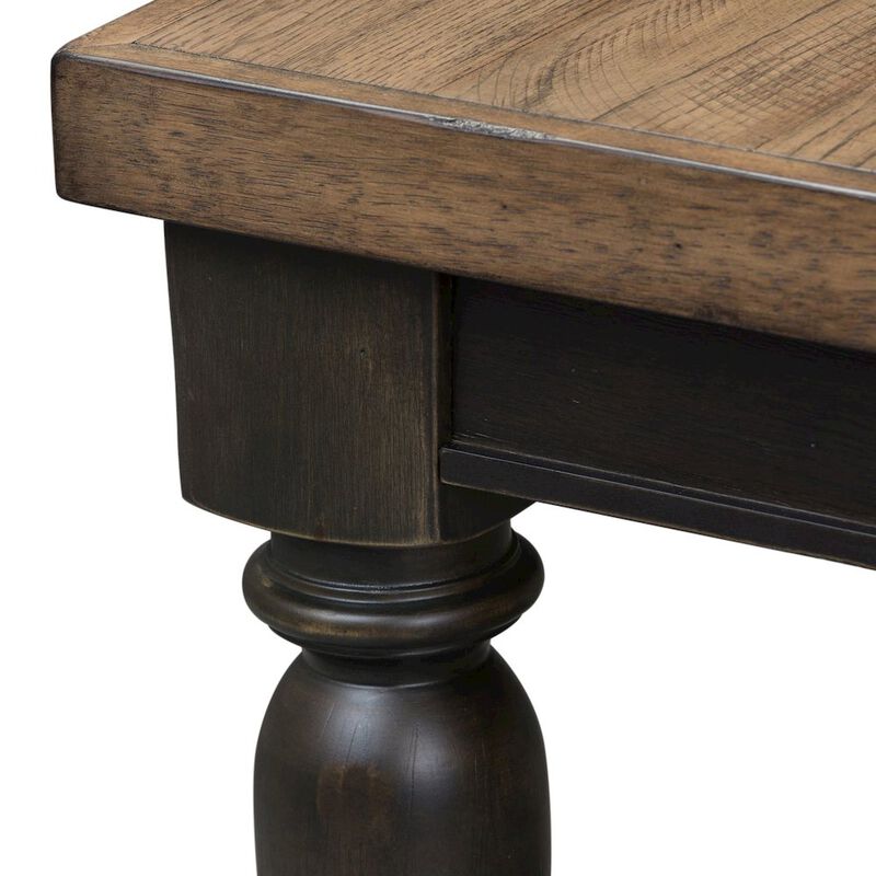Liberty Furniture Harvest Home Rectangular Leg Table in Chalkboard image number 4