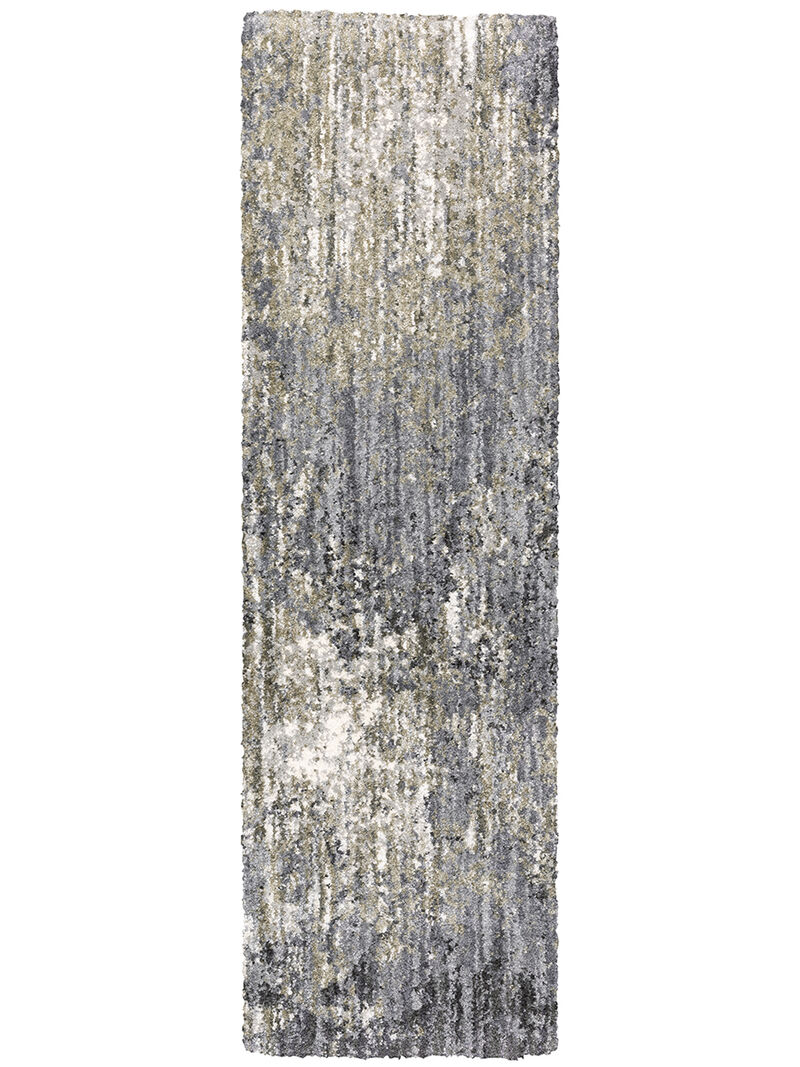 Aspen 5'3" x 7'6" Grey Rug image number 3