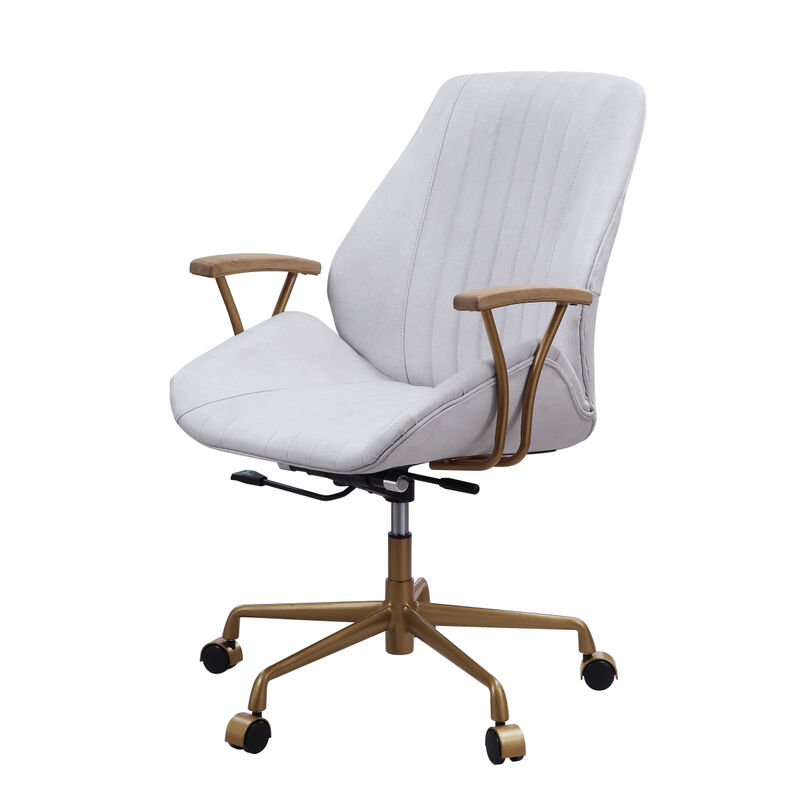 Hamilton Office Chair in Vintage White Finish