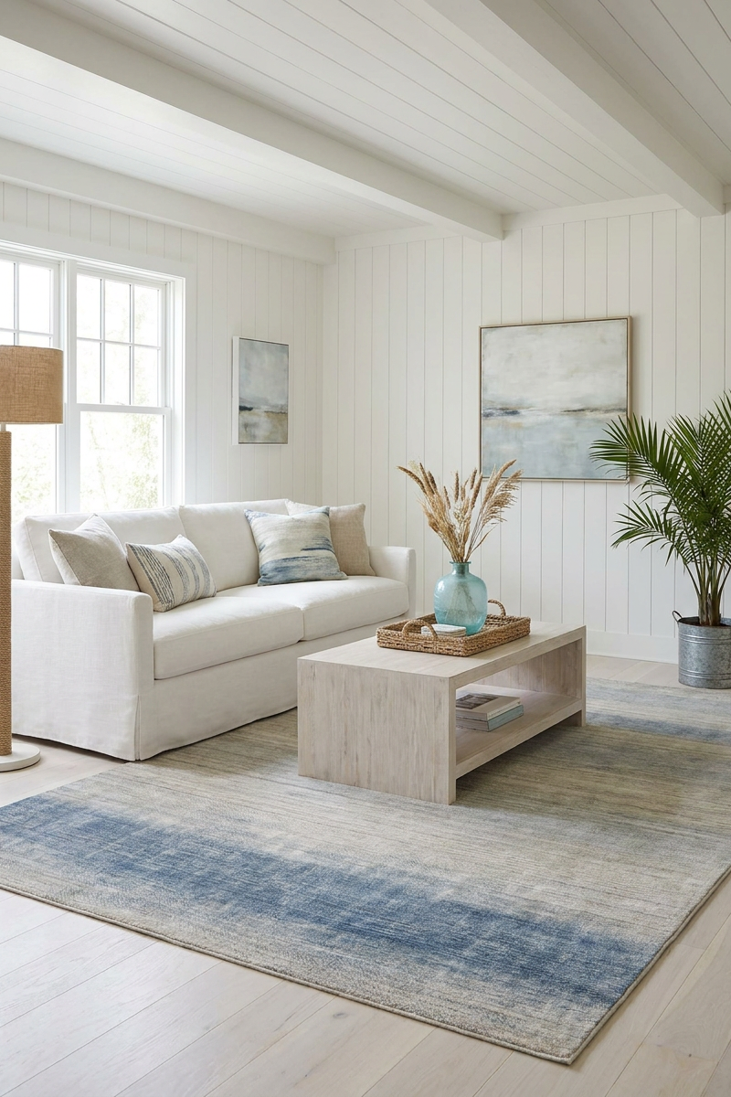 Newport Bayshores Pumice Stone 9' x 12' Rug by Barclay Butera x Jaipur Living image number 2