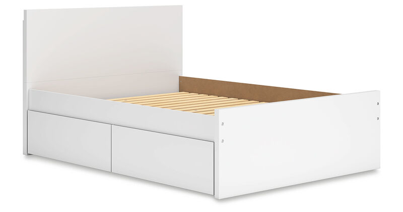 Onita Full Panel Platform Bed with 2 Side Storage image number 3