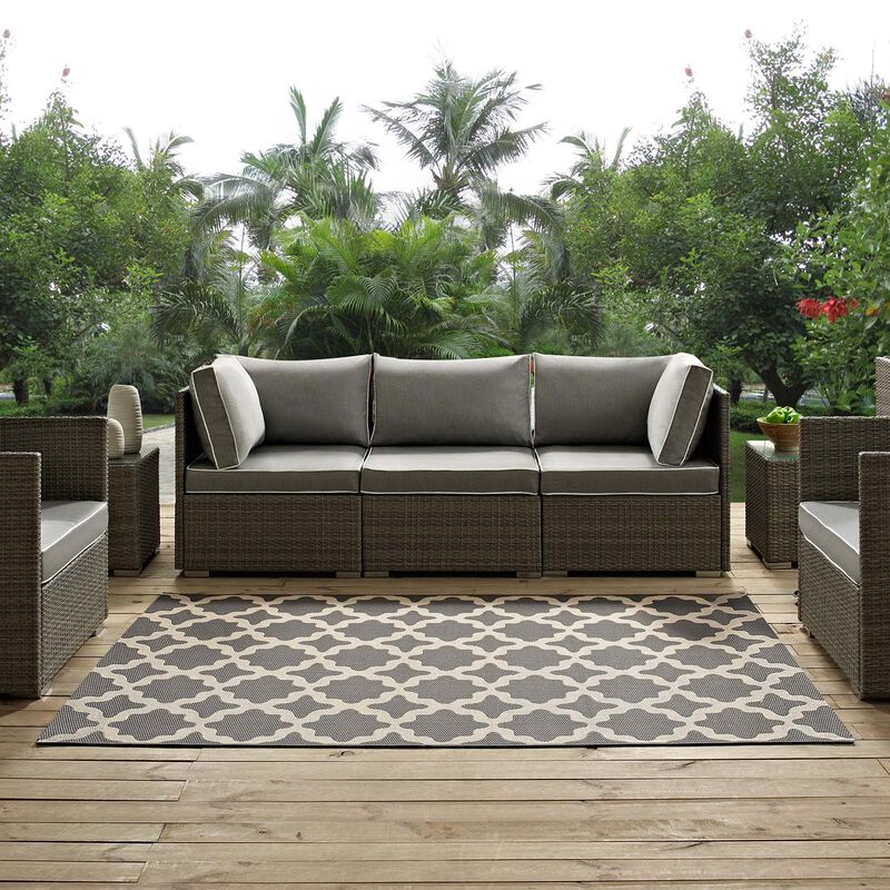 Cerelia Moroccan Trellis 9x12 Indoor and Outdoor Area Rug image number 8