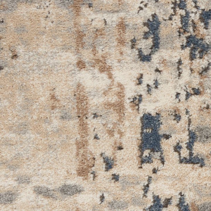 HomeRoots Abstract Power Loom Area Rug