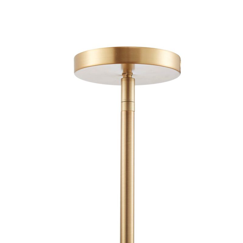 Gracie Mills Leo Seashell-Inspired Layered Chandelier