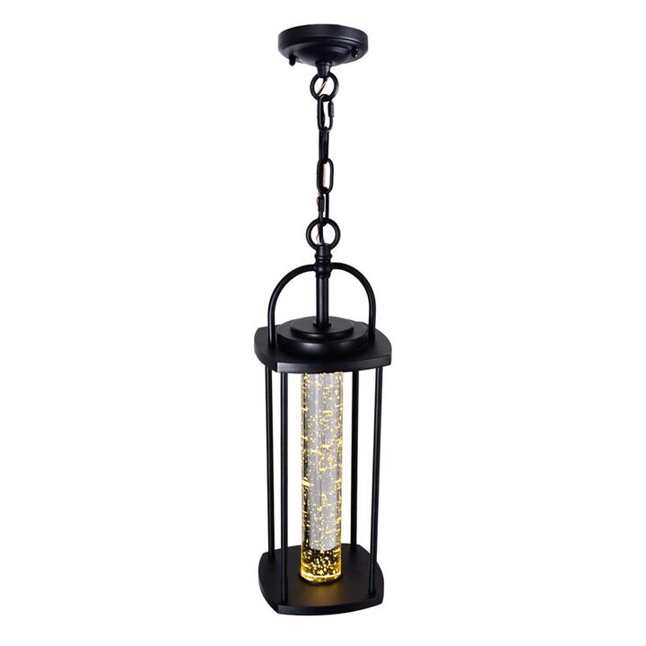CWI Lighting Greenwood LED Outdoor Black Pendant