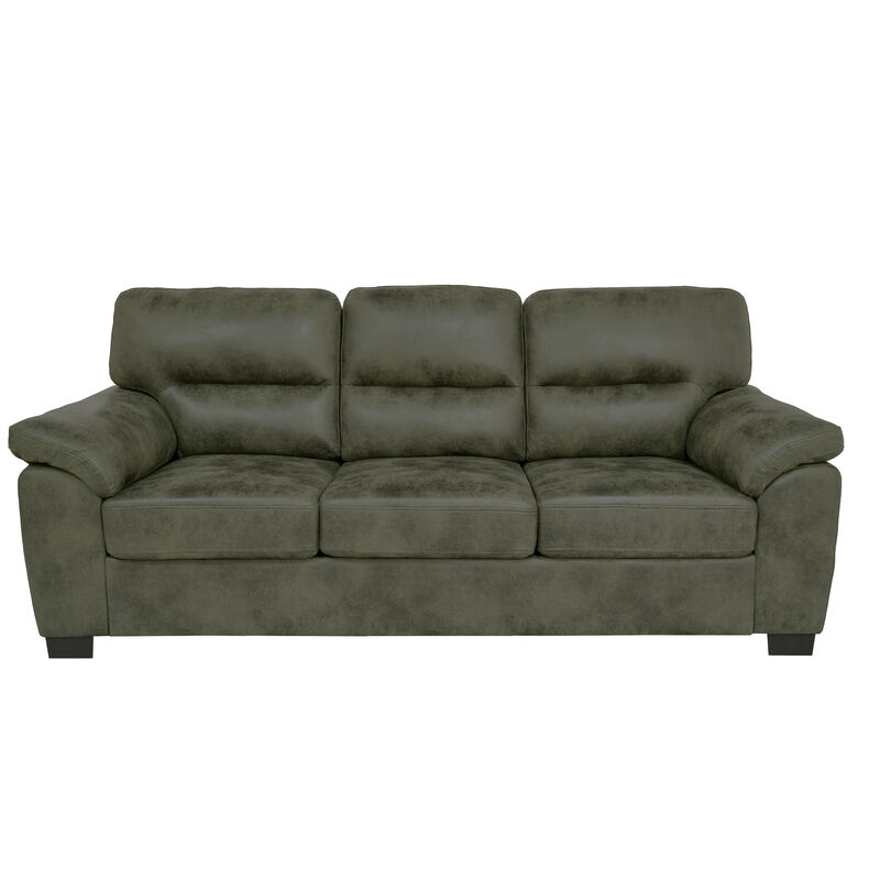 Domord Modern 81" Foil Fabric Sofa image number 0